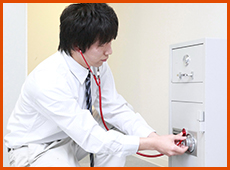 空間に溶け込んでいます